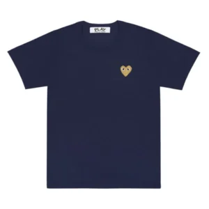 PLAY BASIC T-SHIRT GOLD EMBLEM (BLUE)